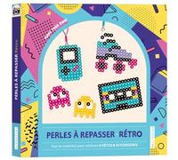 Perles à repasser - Rétro 90's - - Pauline Lebreton - Fleurus - Jeux livres objets