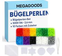 Perles à repasser Set 5000 pcs 2.6mm 10 couleurs avec accessoires FR.
