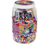 Perles à repasser - WDK PARTNER - 9000 perles - Multicolore - Accessoires inclus