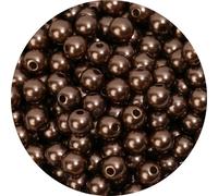 Perles Acryliques Colorées,3m 4m 5mm 6mm 8mm 10mm 12mm,Perles D'espacement Pour La Fabrication De Boucles D'oreilles,Bracelet,Bijoux - Type [Coffee 13]-4mm 500pcs