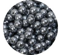 Perles Acryliques Colorées,3m 4m 5mm 6mm 8mm 10mm 12mm,Perles D'espacement Pour La Fabrication De Boucles D'oreilles,Bracelet,Bijoux - Type [Silver Gray1]-8mm 100pcs