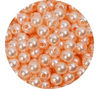 Perles Acryliques Colorées,3m 4m 5mm 6mm 8mm 10mm 12mm,Perles D'espacement Pour La Fabrication De Boucles D'oreilles,Bracelet,Bijoux - Type [Orange 10]-5mm 300pcs