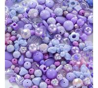 Perles acryliques nacrées colorées, 20 g, 2-45 mm, mélange de perles ABS, breloques, accessoires de bijouterie, vente en gros - 18