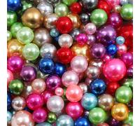 Perles Acryliques Sans Trou 3-8mm 150-200pcs/Sac