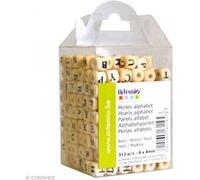 Perles Alphabet Cubes 8 mm x 312 NA G