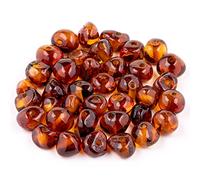 Perles Ambre de Style Baroque - Polie et Brute Pierre Baltique 100% Naturelle, 5 à 6 mm en Vrac Avec Trous Percés, Plusieurs Couleurs - Amber Culture