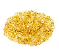 Perles Ambre de Style Baroque - Polie et Brute Pierre Baltique 100% Naturelle, 5 à 6 mm en Vrac Avec Trous Percés, Plusieurs Couleurs - Amber Culture