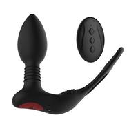 Perles Anales Vibrant,Vibromasseur Anal Petit Vîbrant Plūg Ànàle Hömme Débūtànt Silicóne Próśtàte Vîbrátéụr Šimúlátór Hommës Vībró-màśsëūr Va et Vîěnt Fémmé Āńus Plug KUI8