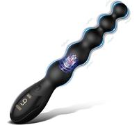 Perles Anales Vibrant,Vibromasseur Anal Plúg Anàlé Vîbrant sans Fil Plúg Anàlé Vîbrant Stimulateur Homme Víbrómàssěur Telecommande Prostàté Ｍàsséur Vîbrante Femme KUI8