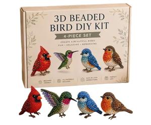 Perles Animaux 3D DIY Animal Artisanat | Avec instructions (français non garanti) - Kit de bricolage de perles pour les amateurs de débutants, filles, garçons