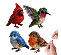 Perles Animaux Création Kit 3D Bricolage Figurines Décoration | Ensemble de perles pour enfants avec instructions pour débutants, filles, garçons, enfants, adultes, anniversaire, bureau