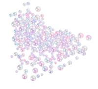 Perles Artificielles sans Trou Dégradées, Lot de 1 Paquet, Rondes