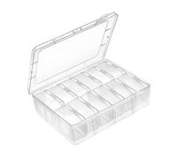 Perles Boîte de rangement Récipient Washi Tapes Transparentes Bijoux Faire de l'art Étui en de fournitures avec couvercle Boîtes de