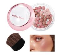 Perles Bronzantes - Boules De Fard À Joues 15g, Longue Tenue Durée De Vie De 3 Ans | Maquillage Multi-Dimensionnel Bronzant À Modulable | Perles Chatoyantes Légères Et Soyeux Pour Fini Natur
