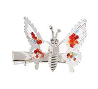 Perles colorées Enfance Pinces à Cheveux pour Papillon Snap Clip Vacances Outil de Coiffure Magnifique Nœud Épingle à Cheveux Frange Côté Cl