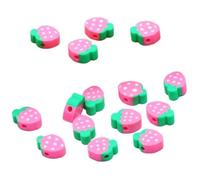 Perles D'argile 20/50/100 perles d'espacement en argile polymère | Multicolore en vrac for la fabrication de bijoux, accessoire fait à la main(B09554-8x11mm,50pcs)