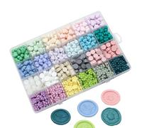 Perles de à cacheter, perles de pour sceau de, kit de sceau de à lettres, 24 couleurs, pastilles de à cacheter pour cacheter la, kit de sceau de à lettre, à