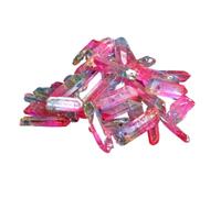 Perles de bâton dégradé, entretoises pointues en pierre for l'artisanat | Transition de couleur graduée, forme d'extrémité pointue, trou percé lisse, conception prête à enfiler