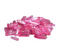 Perles de bâton dégradé, entretoises pointues en pierre for l'artisanat | Transition de couleur graduée, forme d'extrémité pointue, trou percé lisse, conception prête à enfiler