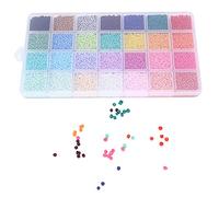 perles de bracelet 2mm jouet éducatif perles de rocaille en verre perles de verre 14000 pièces pour accessoires vestimentaires Clothing Accessories and Peripherals Diy Accessories