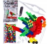 Perles de broderie 3D Perroquet - Set créatif avec 362 perles, créations DIY pour les enfants à partir de 6 ans