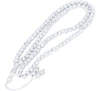 Perles de chapelet musulmanes Instrument de prière islamique 99 grains de résine qui méritent le blanc d'article religieux