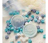 Perles de cire à cacheter, Paquet de 100 perles timbre sceau Vintage cinq(1488189 130pcs)