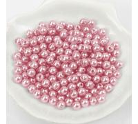 Perles de cire env. 100 pièces, 8mm, rose foncé