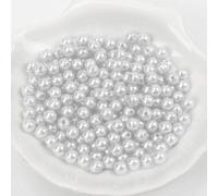 Perles de cire env. 200 pièces, 6mm, blanc