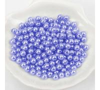 Perles de cire env. 200 pièces, 6mm, bleu clair
