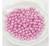 Perles de cire env. 200 pièces, 6mm, rose