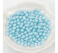 Perles de cire env. 600 pièces, 4mm, turquoise clair