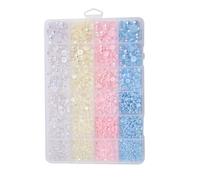 Perles de clou, perle d'artisanat à demi-ronde, plats à plat minuscules, accent finition brillante, embellissements de conception des ongles pour les femmes d'été, faites-le vous-même des conceptions