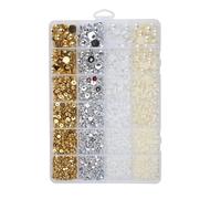 Perles de clou, perle d'artisanat à demi-ronde, plats à plat minuscules, accent finition brillante, embellissements de conception des ongles pour les femmes d'été, faites-le vous-même des conceptions