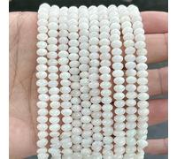 Perles de coquillage naturel de forme irrégulière, lisses, perles d'espacement libres pour la création de bijoux, boucles d'oreilles, colliers et accessoires DIY - Abaque