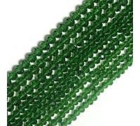 Perles de cristal ovales à facettes transparentes multicolores, en verre, pour la création de bracelets et autres bijoux (environ 170 pièces), format 15 pouces (38 cm), 13-2 mm.