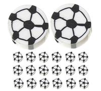 Perles de Football 100 Pièces en Pâte Polymère pour Bijoux DIY