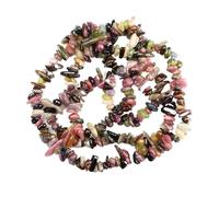 Perles de gravier irrégulières en pierre naturelle malachite for la fabrication bijoux, colliers et bracelets, 40,6 cm(Color6,10pcs(approx.16IN))