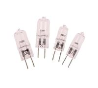 Perles de lampe halogène 12V G6.35 35W 50W 75W 100W, 5 pièces, adaptées au projecteur de cristal d'aromathérapie, ampoule à 2 broches(35W)