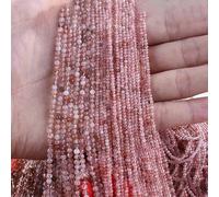 Perles de malachite naturelle véritable de 2 mm, petites perles d'apatite facettées et de labradorite pour la fabrication de bijoux, bracelets et accessoires DIY - Super Seven