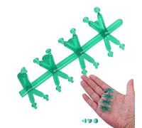 Perles de pêche pour eau salée - 10 brins - Accessoires de pêche doux et légers - Perles pour la pêche à la mouche - Pour kayak, trolls, Offshore Inshore - Eau douce et salée - Pont, côte, surf