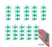 Perles de pêche souples fixes | 10 cordes souples accessoires pour poissons, perles de pêche en eau douce | pour bateau, pêche à la traîne en eau salée côtière, terrasse, rivière, lac, étang, plage