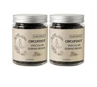 Perles de plantes Bioequis, Bain de pieds Bioequis, Perles activatrices pour bain de pieds aux plantes, Purification naturelle, Pour hommes et femmes, Soulage la fatigue (2 pcs)