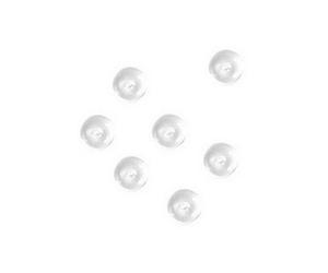 Perles de pluie blanc mat