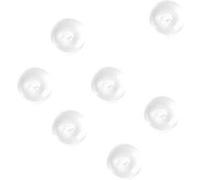 perles de pluie blanches 7 mm