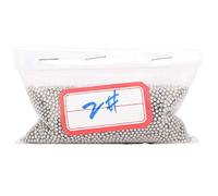 Perles de polissage de bijoux, perles de polissage d'acier inoxydable, accessoire de polissage de bijoux de boule de brunissage(2mm)