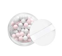 Perles de poudre en vrac pour fixer le maquillage, mettre en évidence, contourner, contrôle de l'huile, poudre de fixation hydratante longue durée et non adhésive Yjs312 (A, taille unique)