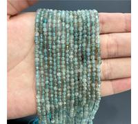 Perles de Quartz en pierre naturelle de 2mm 3mm, rondes, pierre de lune, Malachite, Amazonite, perles en vrac pour la fabrication de bijoux et de bracelets