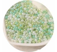 Perles de rocaille en verre de jade tchèque, imitation super uniforme, 2/3/4 mm, pour bijoux, bracelets, bagues, accessoires de charme DIY, FY07, vert mélangé, 2 mm, 10 g, 810 pièces