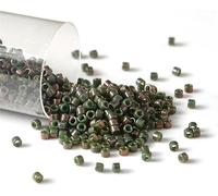 Perles de rocaille en verre petites perles de rocaille 1,6 mm 10 g perles japonaises Miyuki Delica lustre couleur arc-en-ciel perles de rocaille charme pour la fabrication de bijoux bracelet accessoi